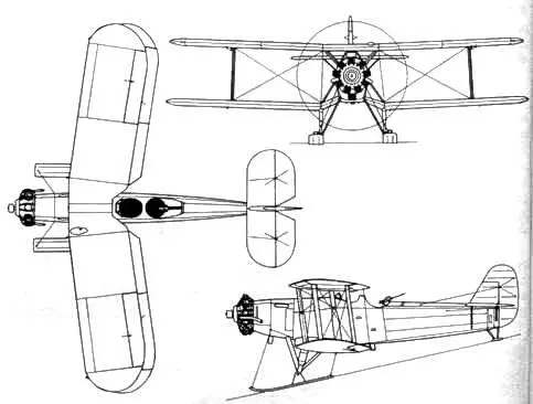 Blackburn Ripon IIF Производство в Великобритании закончено в декабре 1933 г - фото 21