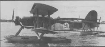 Райпон IIF установленный на поплавки 1942 г Райпон IIA Размах 1367 м - фото 22