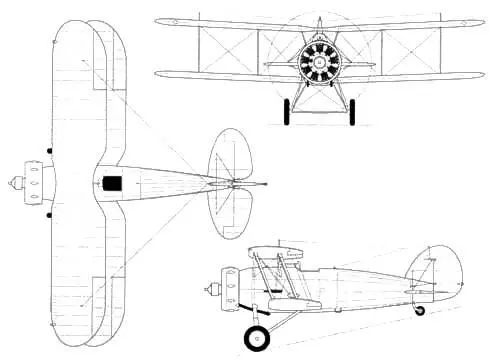 Closter Gauntlet II Gloster Gauntlet Глостер Гонтлит Истребитель - фото 30