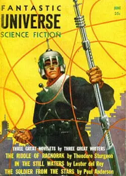 Обложка журнала Fantastic Universe June 1955 - фото 1