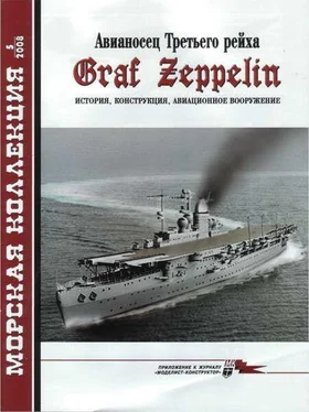 А. Чечин Авианосец Третьего рейха Graf Zeppelin – история, конструкция, авиационное вооружение обложка книги