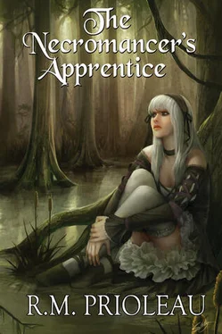 R. Prioleau The Necromancer's apprentice обложка книги