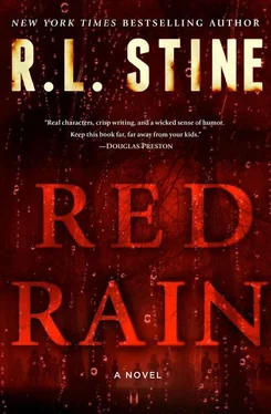 R. Stine Red Rain обложка книги