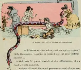 LA TOILETTE DU GRAND SERPENT DE SEINEETOISE Taisezvous vous autres cest - фото 74