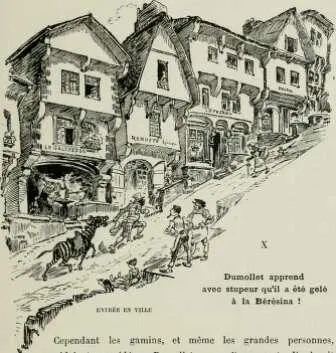 Dumollet apprend avec stupeur quil a été gelé à la Bérésina ENTREE EN VILLE - фото 118