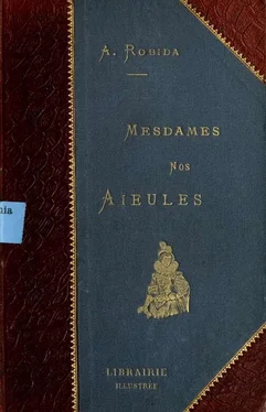 Albert Robida Mesdames nos aieules : dix siecles d'elegances обложка книги