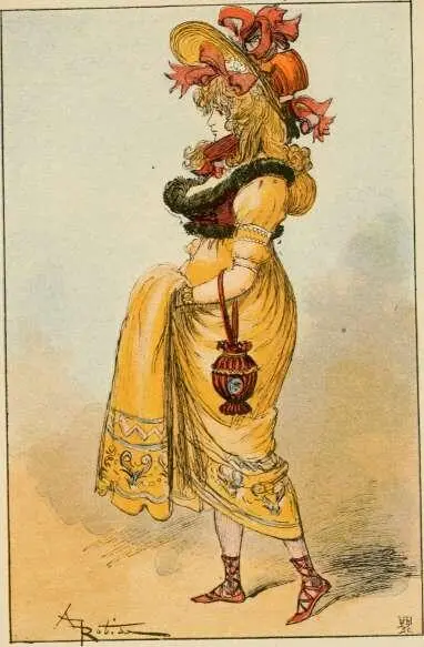 MERVEILLEUSE DU DIRECTOIRE théâtres qui persistent à jouer des toilettes - фото 103