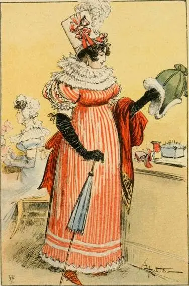 PARISIENNE DE 1810 Un moment la mode est aux petits bonnets des petits - фото 109