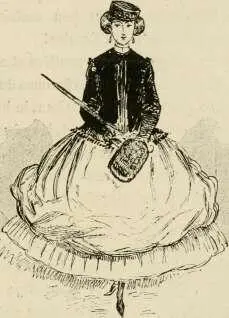 La Crinoline ornés dune façon lourde et gauche de petits détails mesquins - фото 136