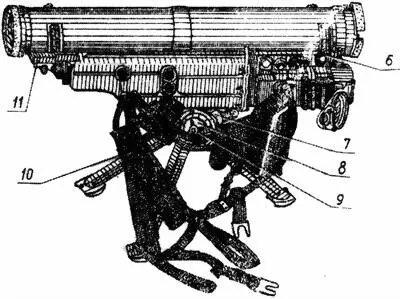 Рис 2 Носимый противотанковый комплекс 9К115 внешний вид справа 6 вилка - фото 2