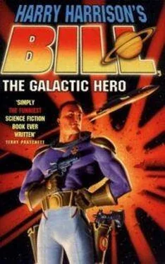 Harry Harrison Bill, the Galactic Hero обложка книги