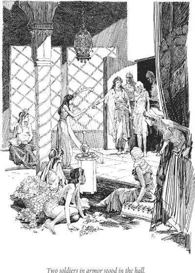 As soon as the door was bolted behind the soldiers whom the procuress had - фото 12