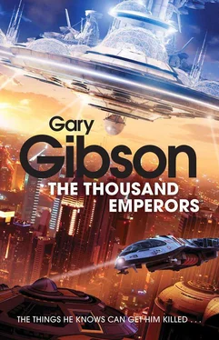 Gary Gibson The Thousand Emperors обложка книги