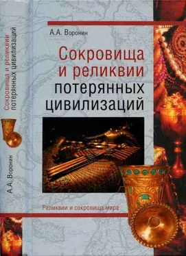 Александр Воронин Сокровища и реликвии потерянных цивилизаций обложка книги