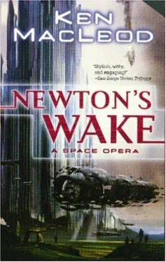 Ken MacLeod Newton's Wake обложка книги