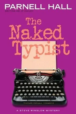 Parnell Hall The Naked Typist обложка книги