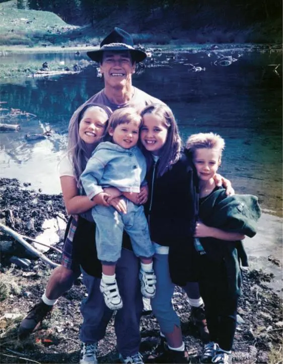 After fishing at a pond near our house in Sun Valley Schwarzenegger Archive - фото 122