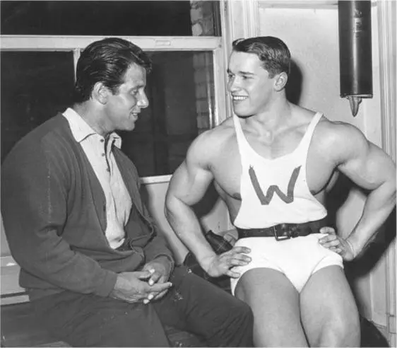 I finally got to meet my idol Reg Park while training at the London gym of Wag - фото 13