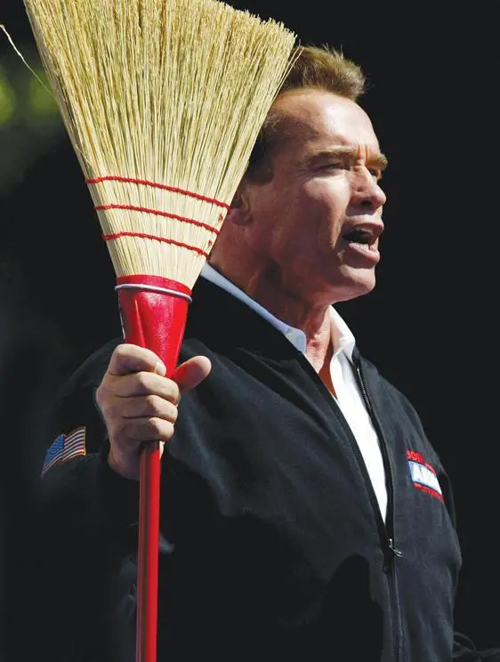 On the eve of the election I raised a broom on the steps of the capitol in - фото 143