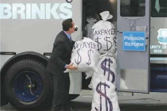 Overly generous publicemployee pensions are now a nationwide issue but in - фото 153