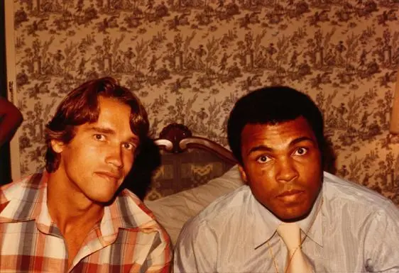 With my idol Muhammad Ali in New Orleans 1978 after he beat Leon Spinks for - фото 39