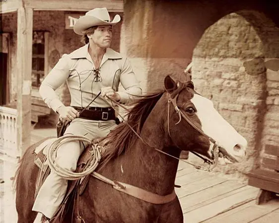 I jumped at the chance to work with Kirk Douglas and AnnMargret in the Western - фото 52