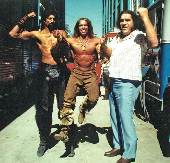 Wilt Chamberlain who played the treacherous Bombaata and André the Giant who - фото 58