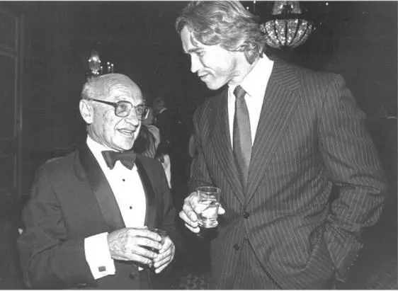 Economist Milton Friedman whom I got to know in his retirement had a profound - фото 67