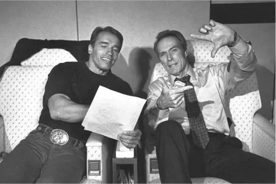 Clint Eastwood one of my heroes described a shot to me when I visited the set - фото 80