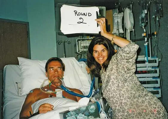 Maria puts a brave face on a scary situation Openheart surgery in 1997 to - фото 85