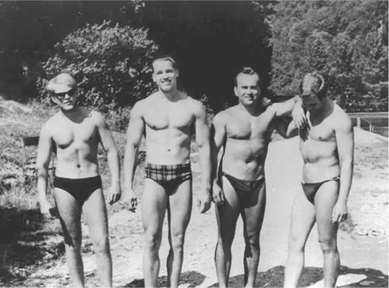 At age sixteen I loved working out at the local lake the Thalersee with - фото 9