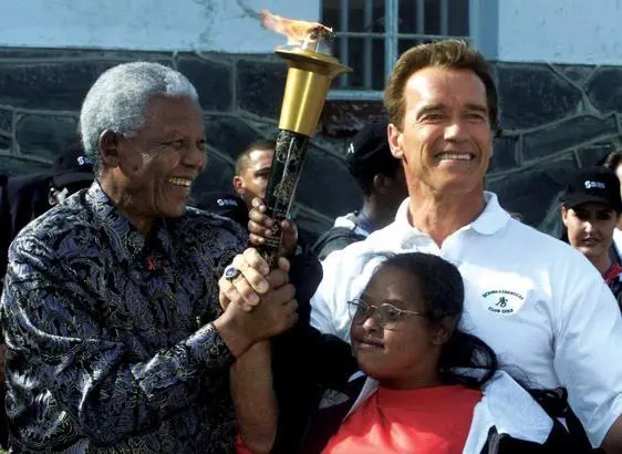 I get goose bumps when Nelson Mandela talks about inclusion tolerance and - фото 90