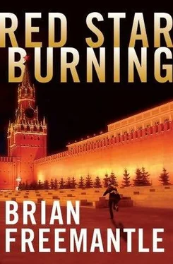 Brian Freemantle Red Star Burning обложка книги