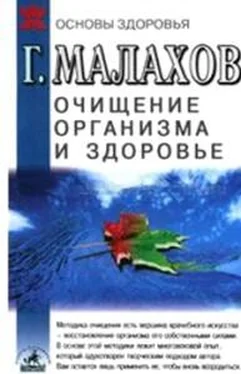 Геннадий Малахов Очищение организма и здоровье обложка книги