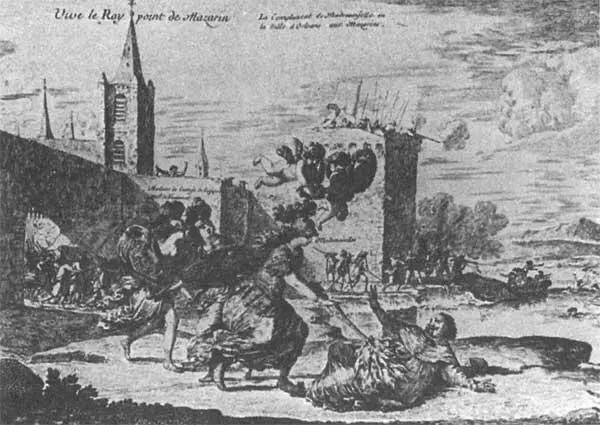 Карикатура на Мазарини Ок 1652 г Одна из лидеров фронды мадемуазель - фото 34