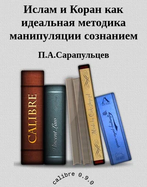 П.А.Сарапульцев Ислам и Коран как идеальная методика манипуляции сознанием обложка книги