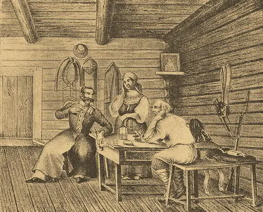 Ополченец 1812 г в крестьянской семье Лубочн карт в Публичн Библ - фото 65