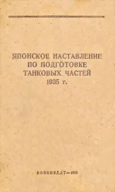 НКО СССР Японское наставление по подготовке танковых частей 1935 г. обложка книги