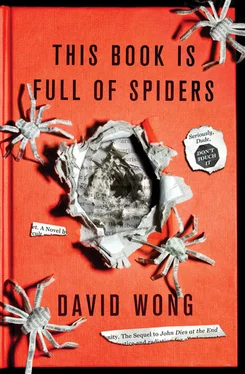 David Wong This Book is Full of Spiders обложка книги