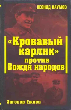 Леонид Наумов «Кровавый карлик» против Вождя народов. Заговор Ежова обложка книги