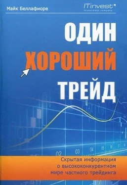 Майк Беллафиоре Один хороший трейд. Скрытая информация о высококонкурентном мире частного трейдинга обложка книги