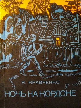 Яков Кравченко Ночь на кордоне обложка книги