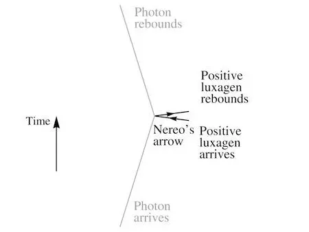Ada stared at the new diagram A photon comes in from the left a positive - фото 22