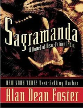 Alan Foster Sagramanda, a Novel of Near-Future India обложка книги