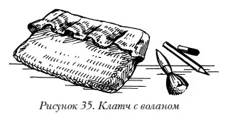 Ход работы Черной нитью набрать 120 воздушных петель замкнуть цепочку в - фото 38