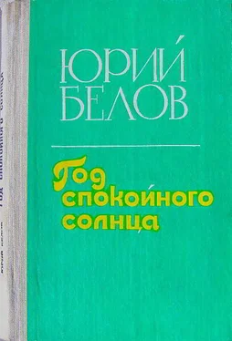 Юрий Белов Год спокойного солнца обложка книги