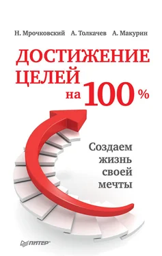 Алексей Толкачев Достижение целей на 100%. Создаем жизнь своей мечты обложка книги