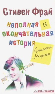 Стивен Фрай Неполная и окончательная история классической музыки обложка книги