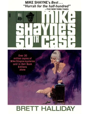 Brett Halliday Michael Shaynes' 50th case обложка книги