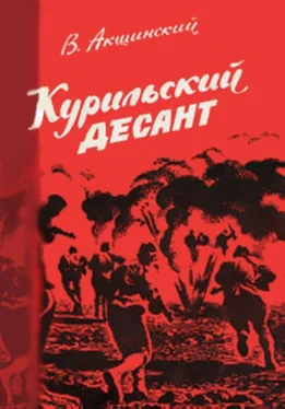 Василий Акшинский Курильский десант обложка книги